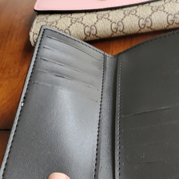 Fashion Gucci Pink and Gray Women's Wallet - Picture 9 of 15